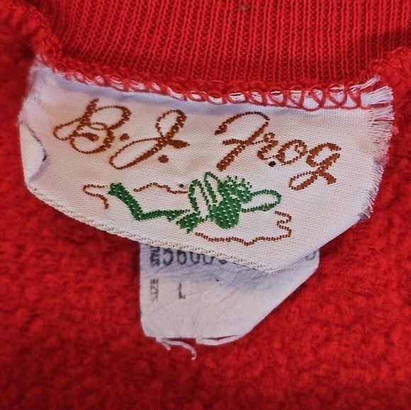 Vintage Christmas bear sweatshirt - Picture 5 of 6
